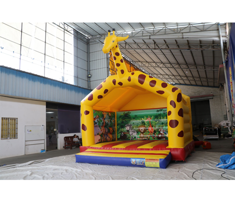 Giraffe Jumping Castle